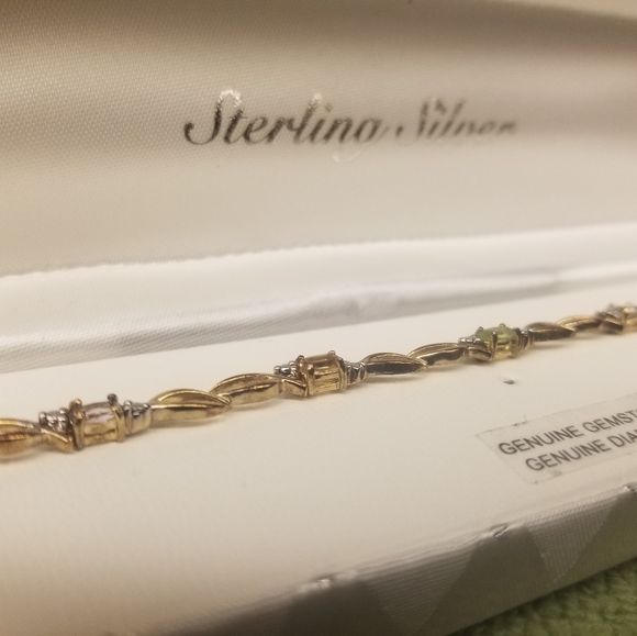 Genuine Gemstone Bracelet - Picture 4 of 7